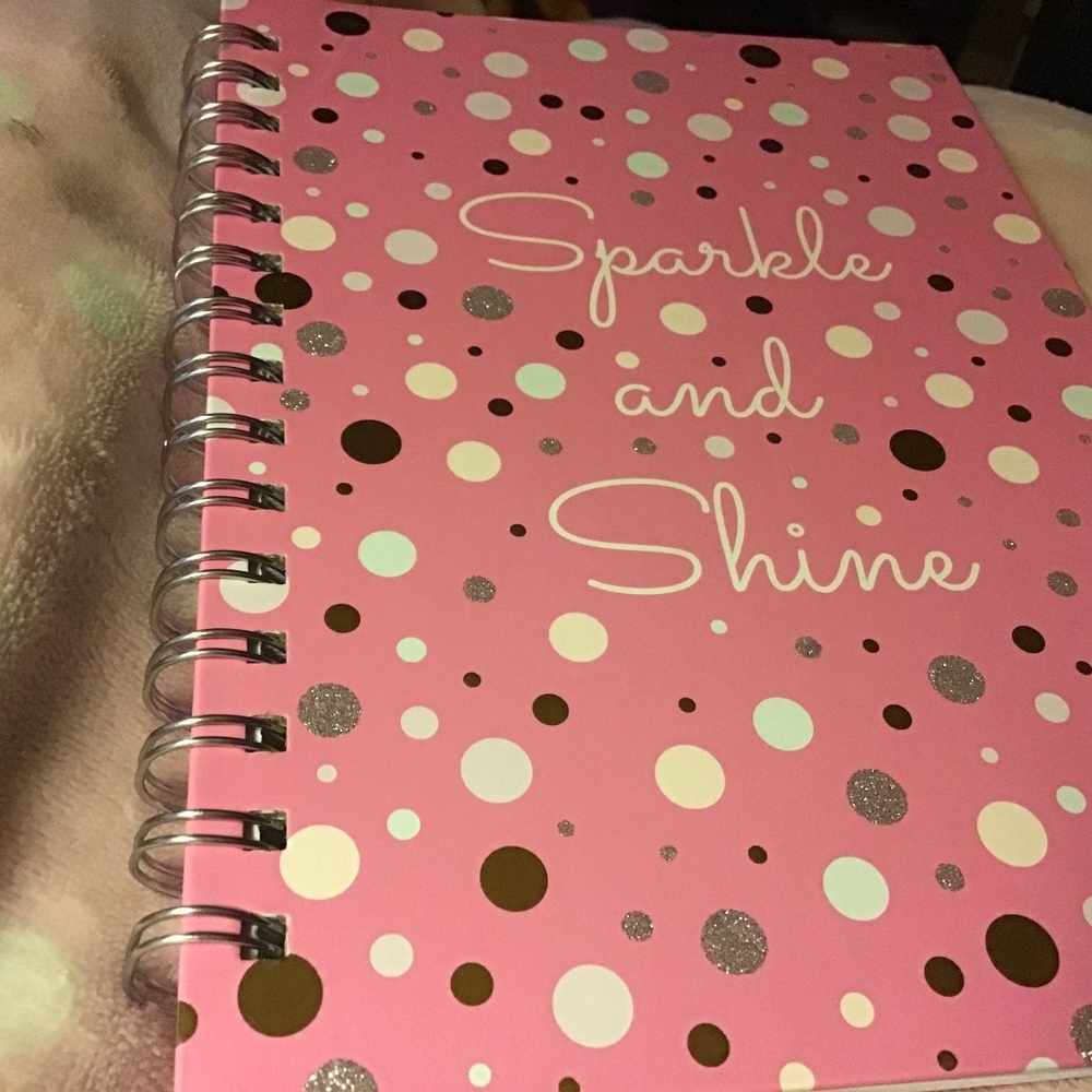 Sparkle and Shine notebook
